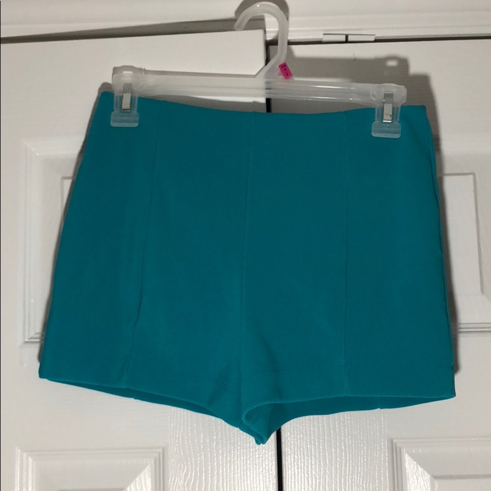 Blue Mid-rise Forever 21 Shorts (S)